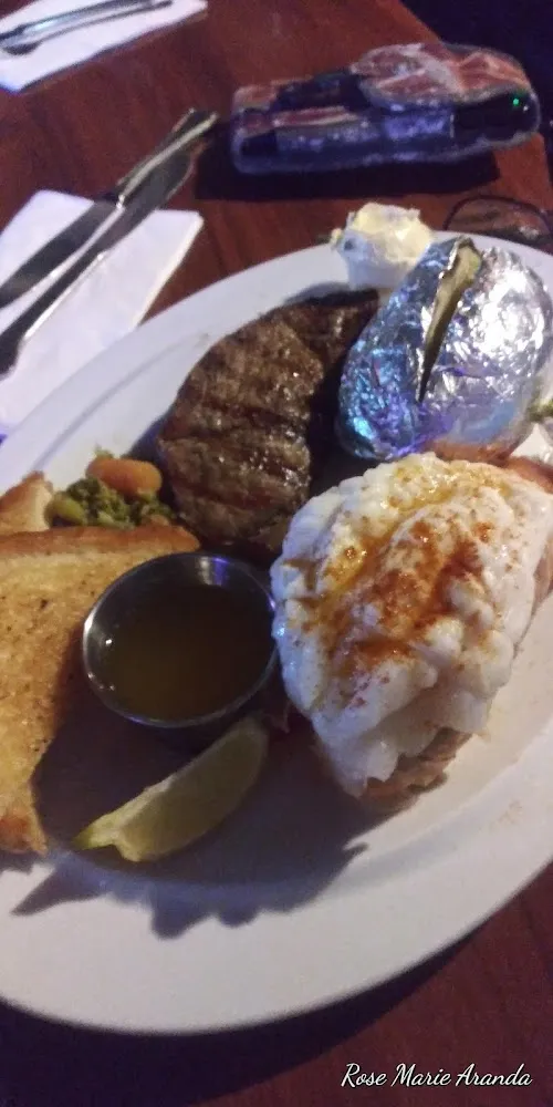 Steak and Lobster Tail